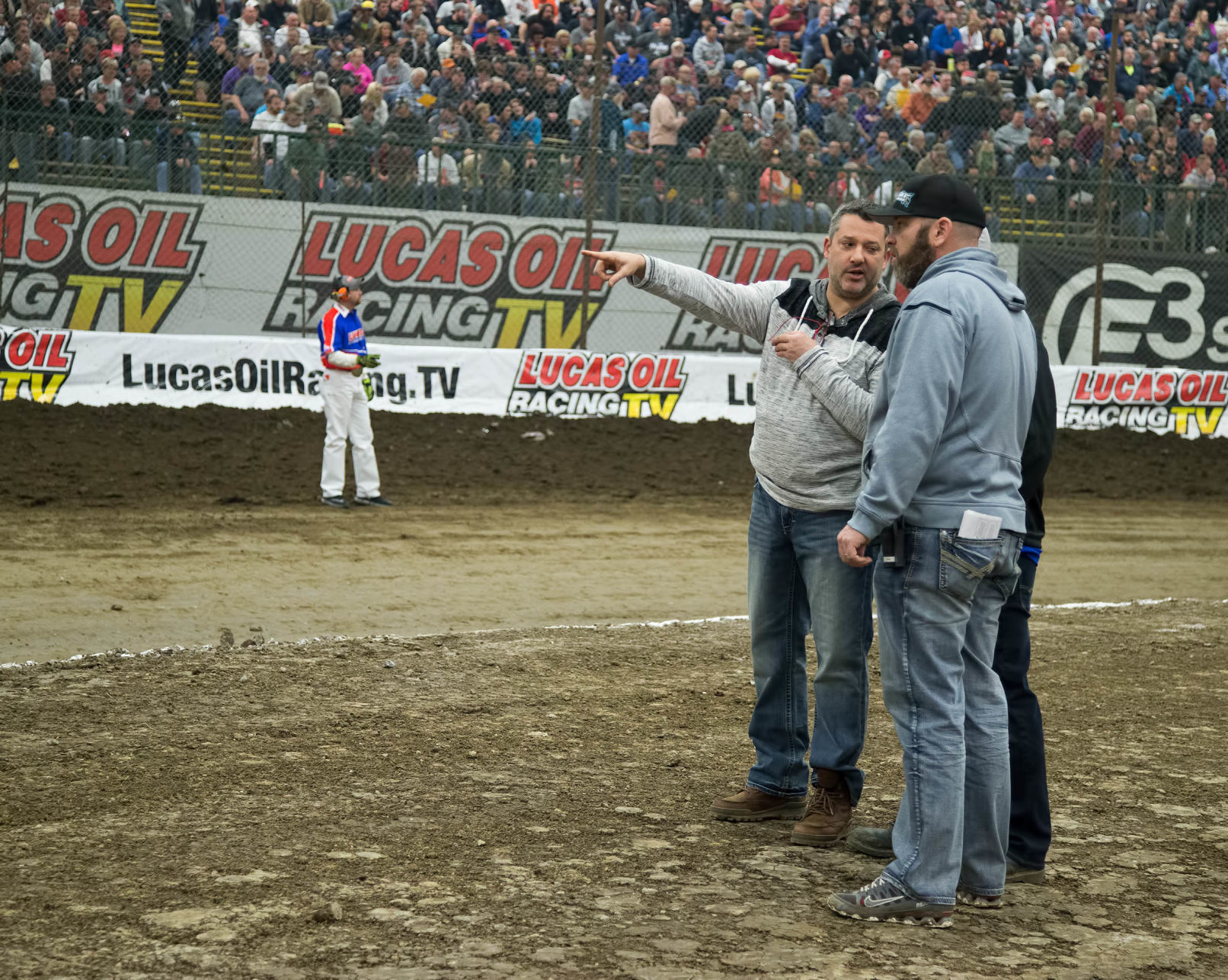 Tony Stewart at the Chili Bowl: 2016